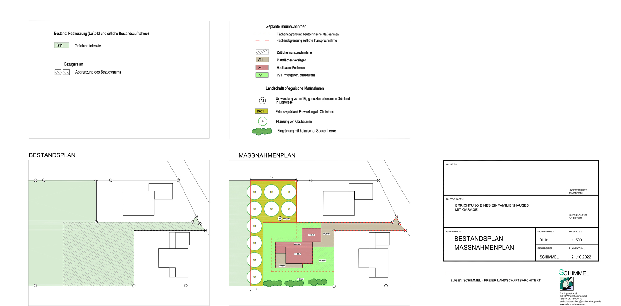 Wohnhaus-Bestand-und Maßnahmeplan